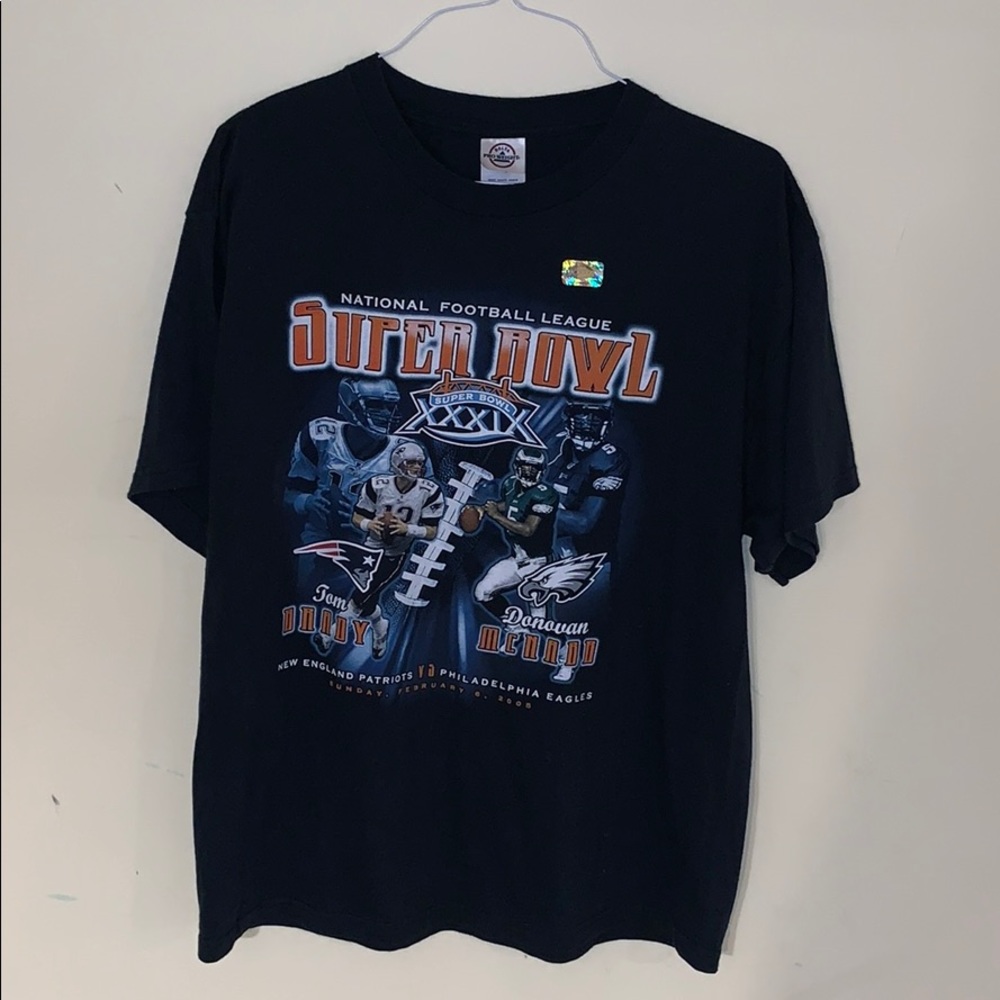 Super Bowl XXXIX Quarterback Matchup Tee - Picture 1 of 5